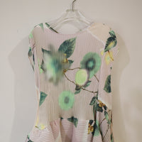 JULIA HEUER MAYA HANDPLEATED DRESS IN EDWARD