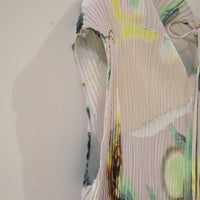 JULIA HEUER MAYA HANDPLEATED DRESS IN EDWARD