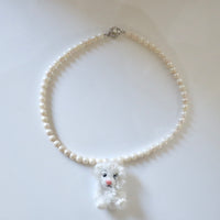 MINITURE FLUFFY BEAR ”WHITE”