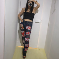 VAVA DUDU EMBROIDERY PANTS