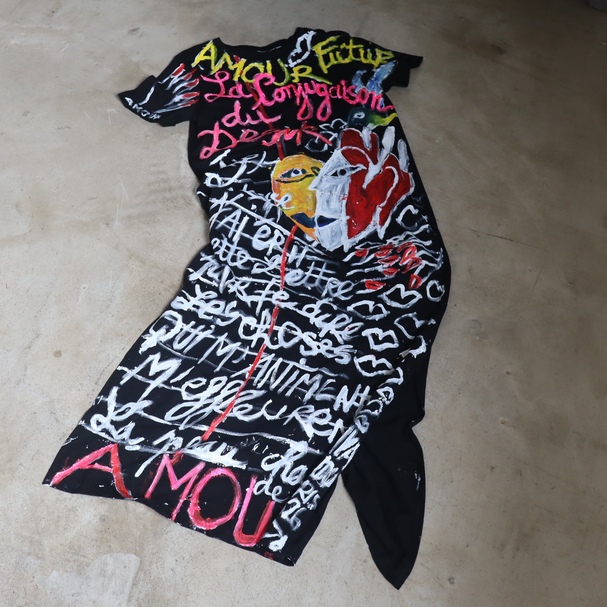 VAVA DUDU PAINTED DRESS – GIGINA