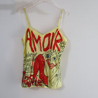VAVA DUDU PAINTED SHORT CAMISOLE