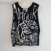 VAVA DUDU PAINTED TANK T-SHIRTS