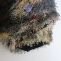<EXCLUSIVE>JULIA HEUER KNOX PLEATED FURRY DRESS IN AMBER INGRID