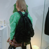 ANIGIG TULLE GATHERED BACKPACK