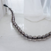 BLESS CABLE JEWELRY SYNTHETIC BLACK CLEAR