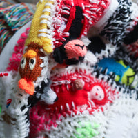 LOU DE BÈTOLY KNITTED DOLLS JACKET WHITE