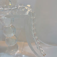 BLESS CABLE JEWELRY SYNTHETIC PEARL CLEAR