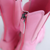 VIVIANO SIDE GORE BOOTS PINK