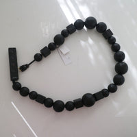 BLESS CABLE JEWELRY WOOD BLACK