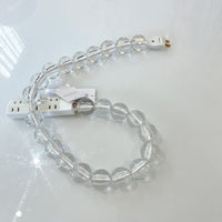 BLESS CABLE JEWELRY SYNTHETIC PEARL CLEAR