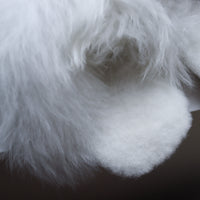 ALPACA ROOM SHOES WHITE