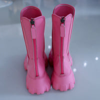 VIVIANO SIDE GORE BOOTS PINK