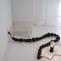 BLESS CABLE JEWELRY WOOD BLACK
