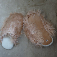 ALPACA ROOM SHOES BEIGE