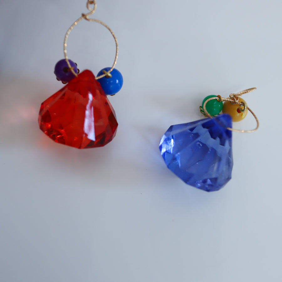 THE MAGPIE AND THE WARDROBEJEWEL DROPS EARRINGS