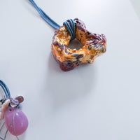 MATHILDE HIRON  CERAMIC TRINKET NECKLACE #05