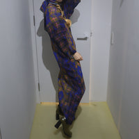 JULIA HEUER  SUE HANDPLEATED KAFTAN IN MALIK