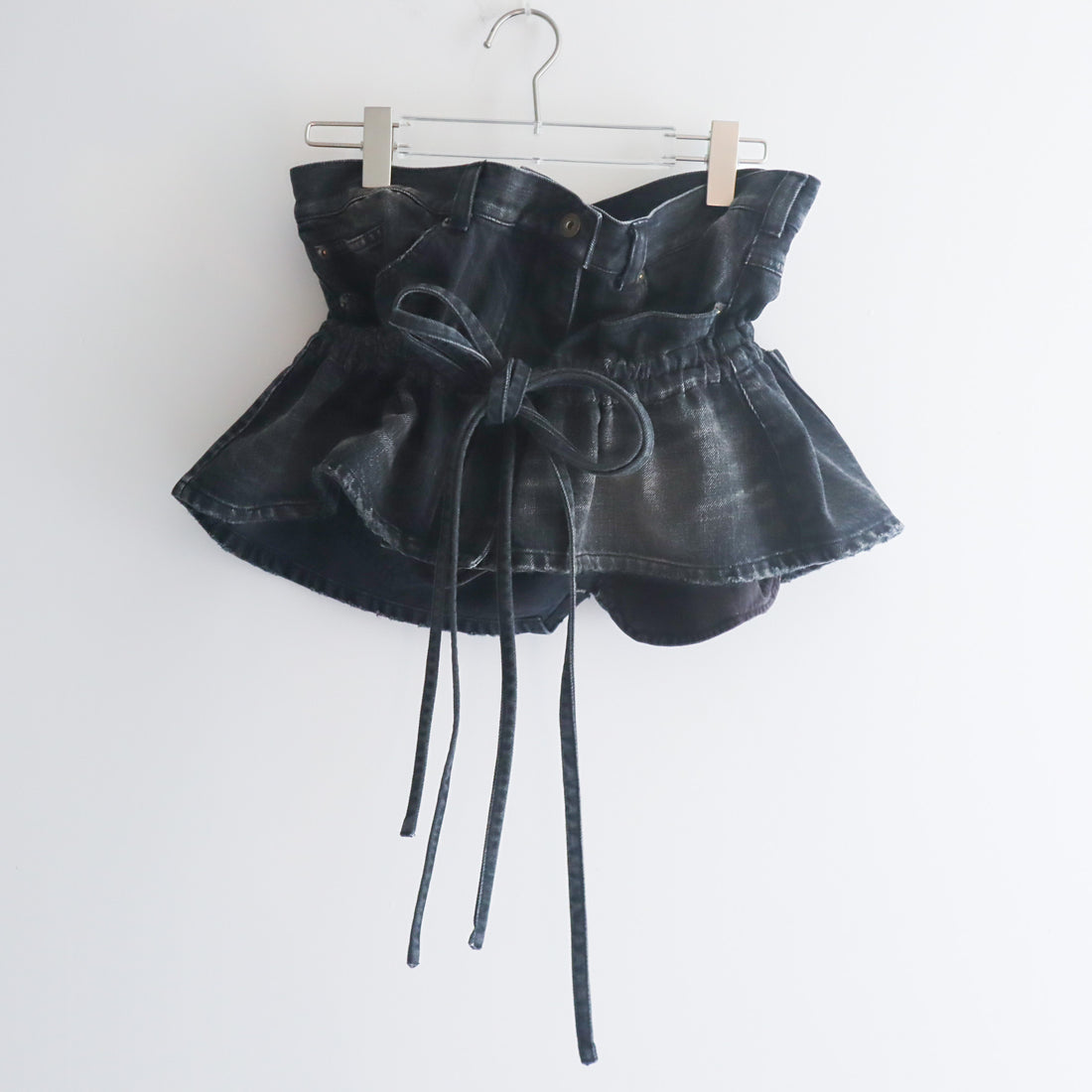 MIKIOSAKEBE  MINI DENIM SKIRT