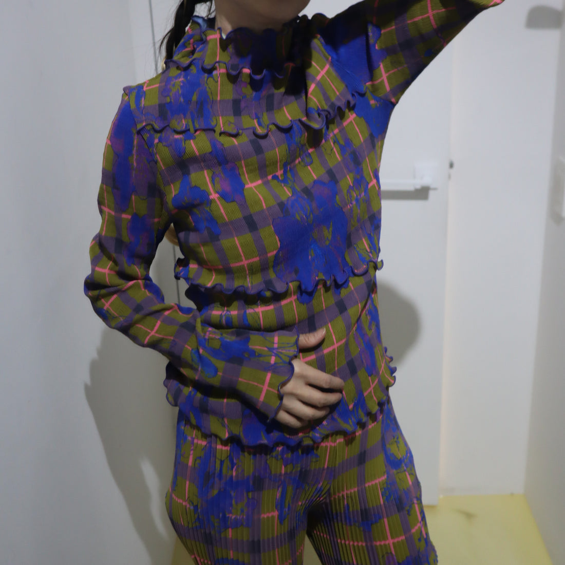 ＜EXCLUSIVE＞JULIA HEUER  ROSE FLARE TROUSERS IN MALIK