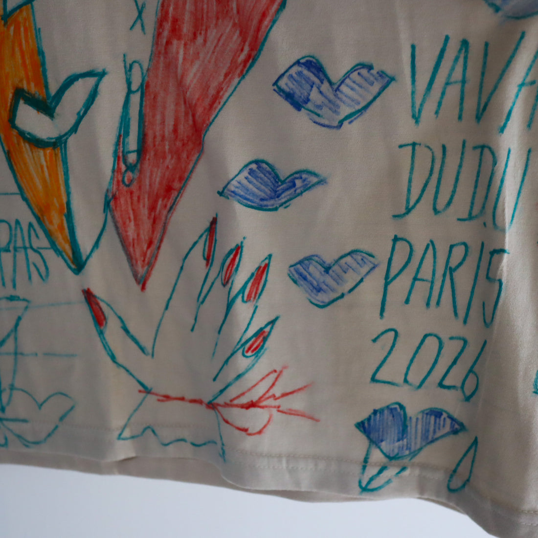 VAVA DUDU  PAINTED T-SHIRTS “Y”