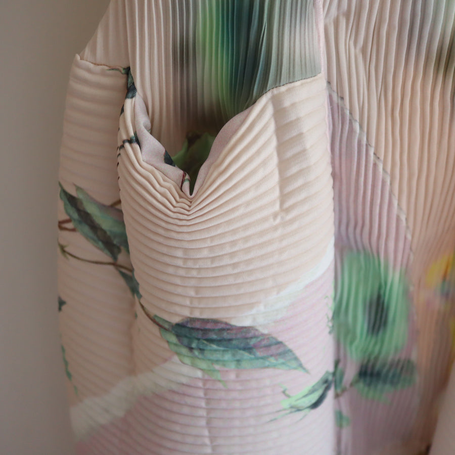 JULIA HEUERUMA HANDPLEATED DRESS IN EDWARD