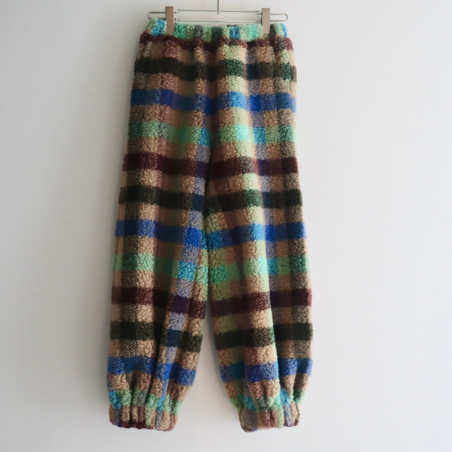 FRANZIUSBELL PANTS LIGHT GREEN CHECK