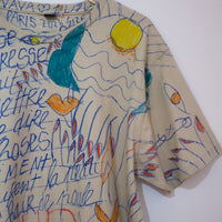 VAVA DUDU  PAINTED T-SHIRTS “Z”