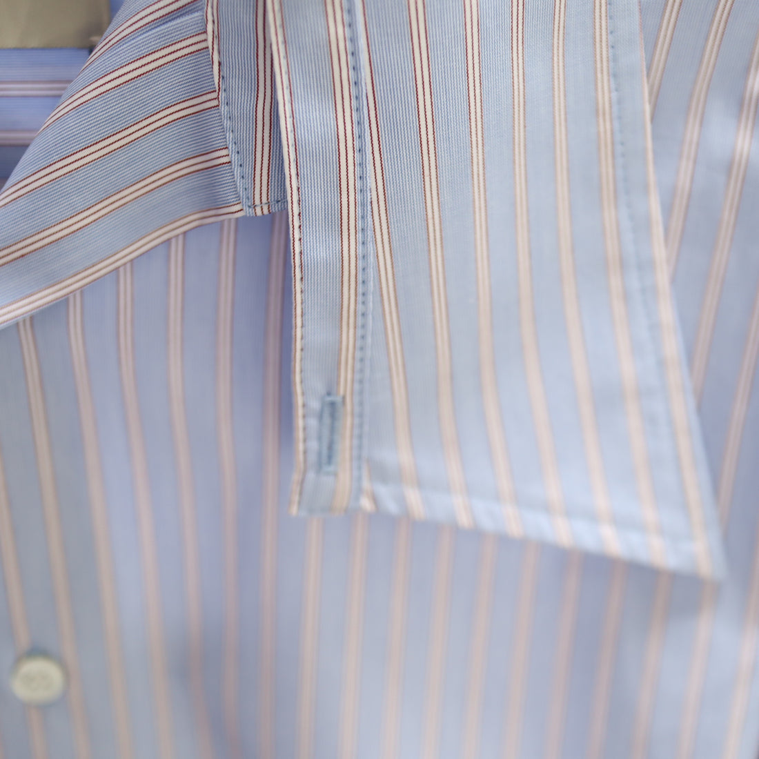 MERYLL ROGGE  DECONSTRUCTED SHIRT PALE BLUE