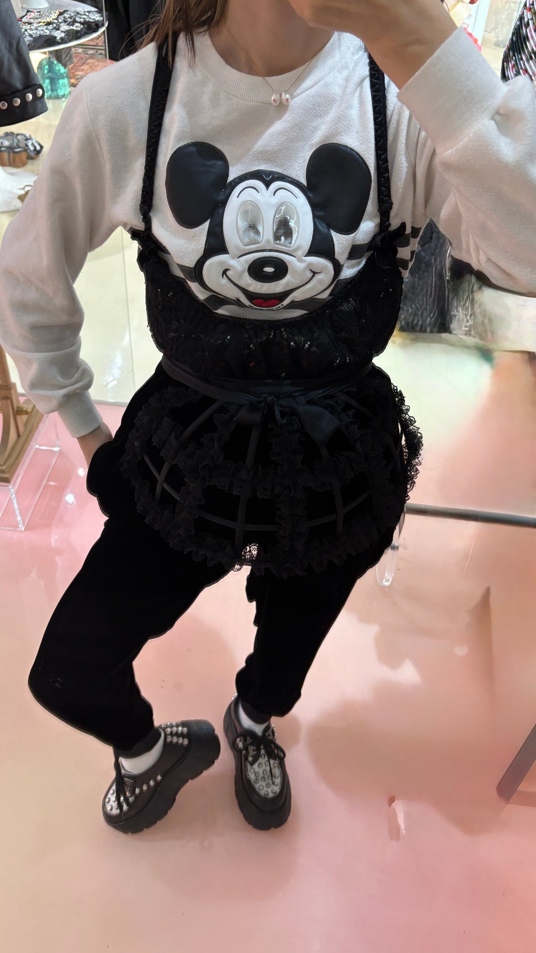 TRANSE PARIS  SILK VELVET PANTS