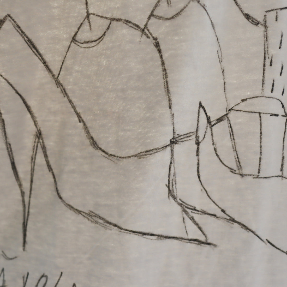 VAVA DUDU  PAINTED T-SHIRTS “U”