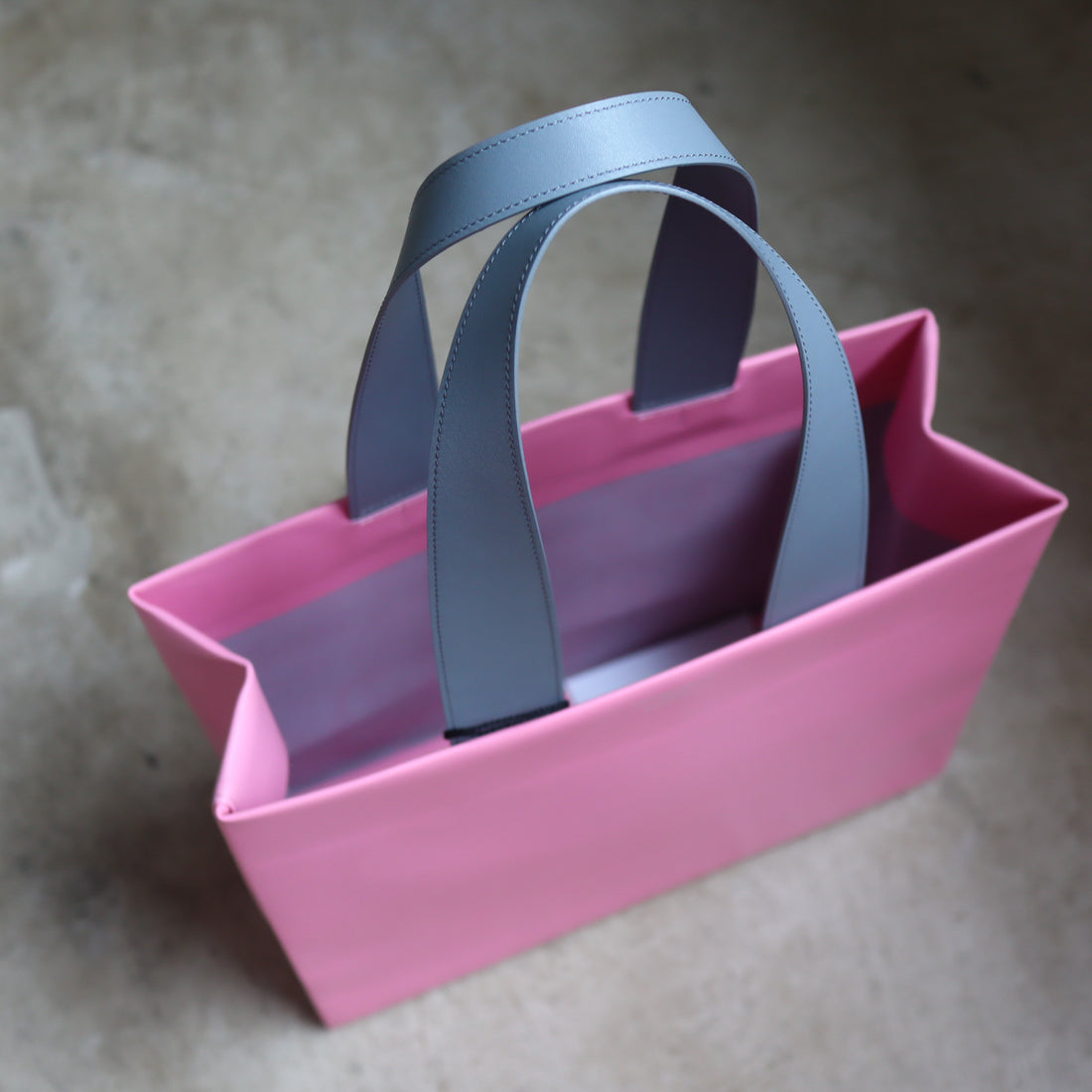 UNKNOWN PRODUCTS  LEATHER PAPER BAG BIG