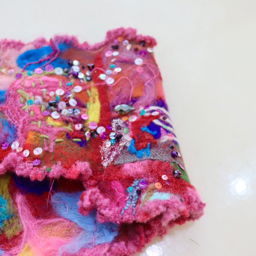 MATHILDE HIRONMILLEFIORI FELT BELT