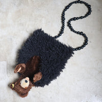 ANIGIG  ANIMAL FLUFFY SHOULDER BAG"BEAR"