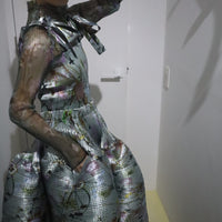 JULIA HEUER  LEE PLEATED TOP TRANSPARENT