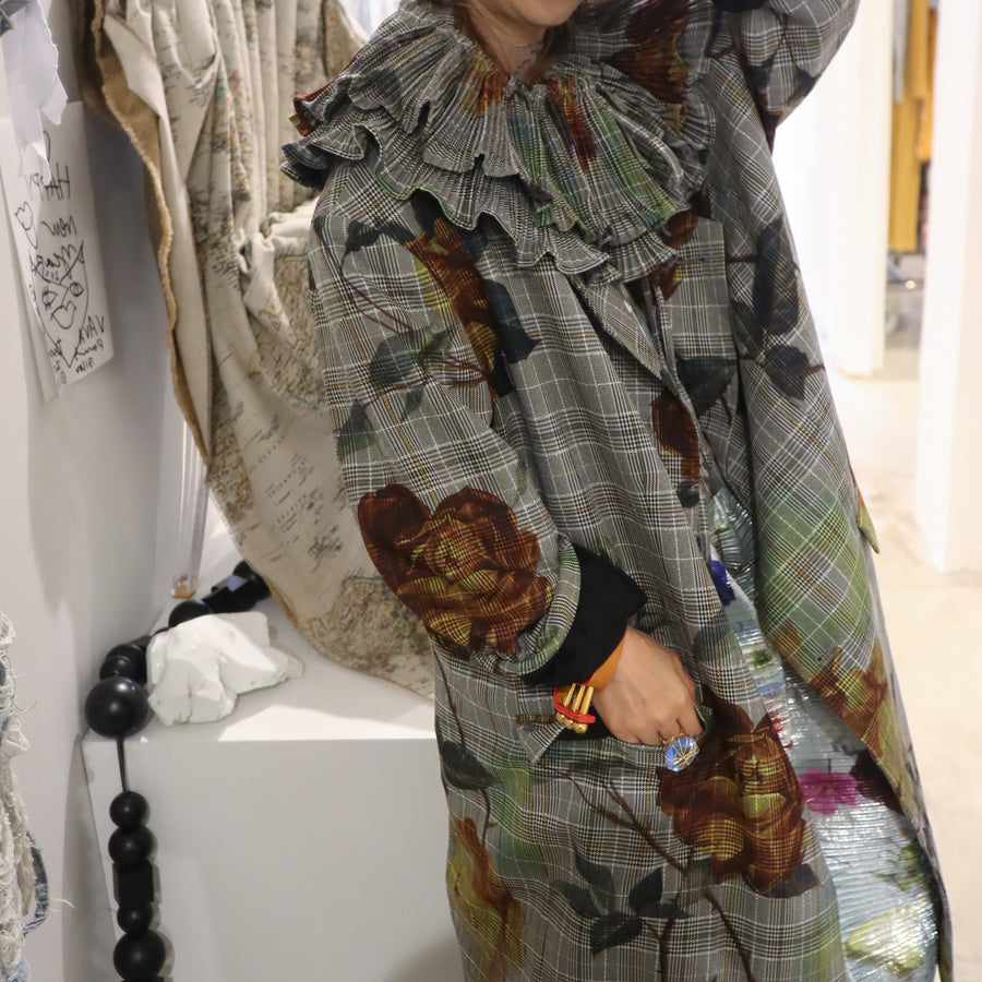 JULIA HEUEROZ COAT IN ROSALIND＜EXCLUSIVE＞