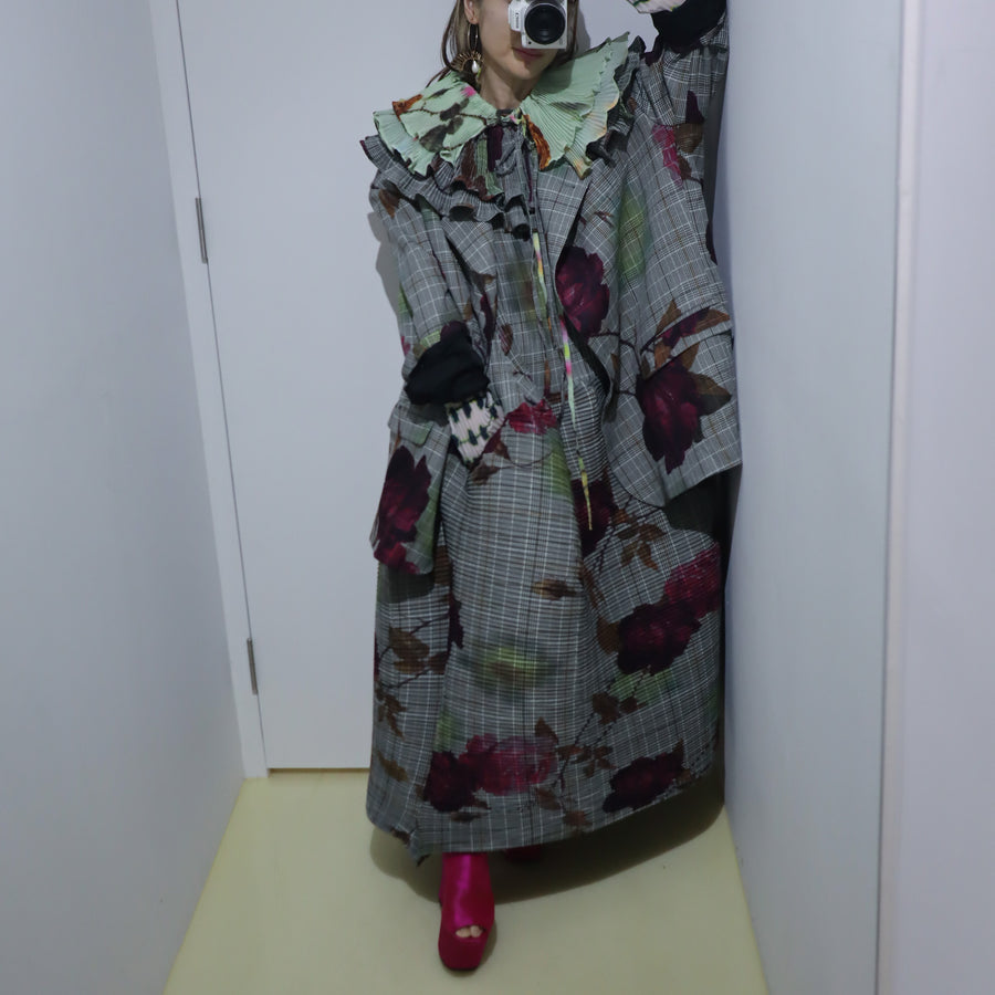 JULIA HEUERMAYA HANDPLEATED DRESS IN ROSALIND