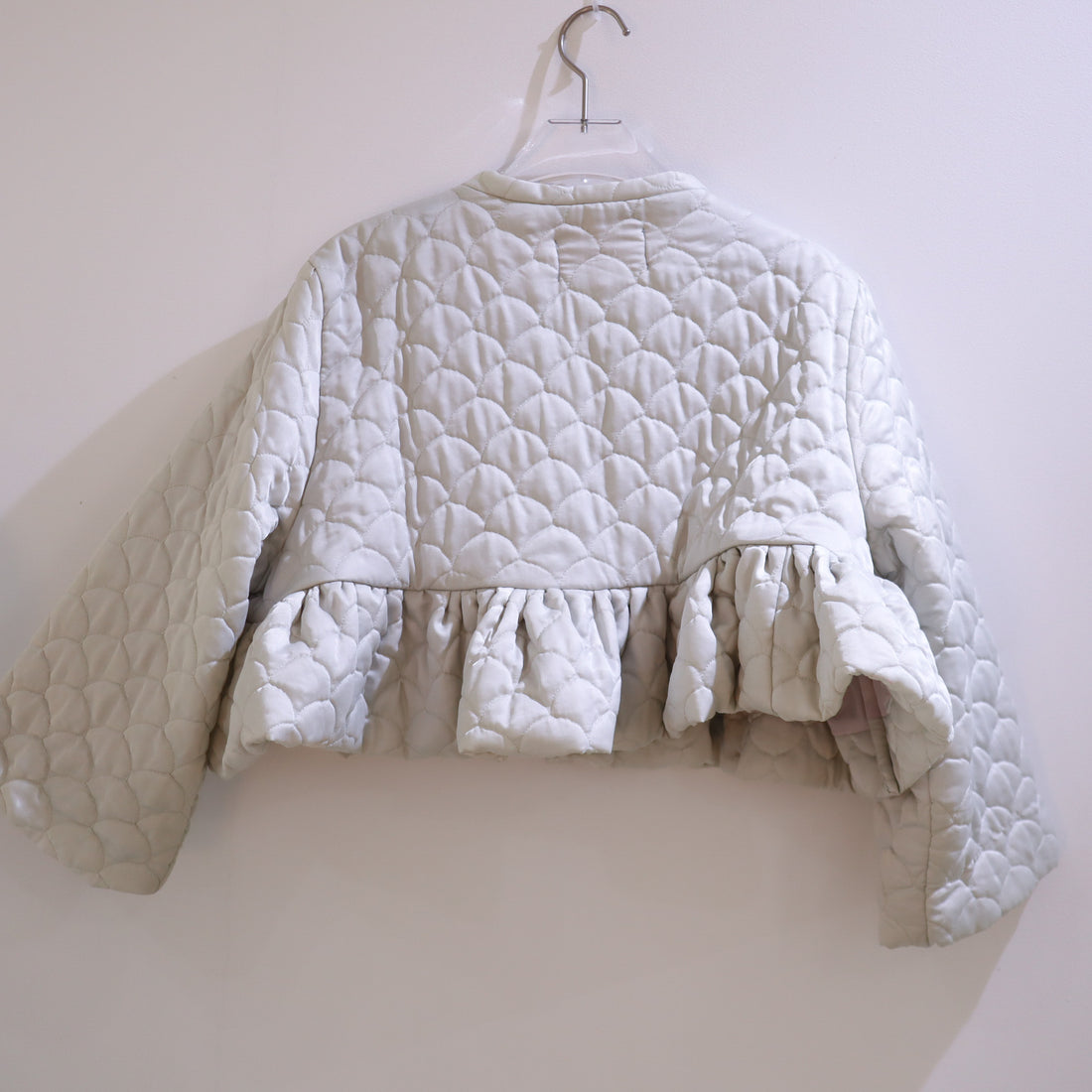 ANIGIG  VINTAGE FRILL JACKET"ICE GRAY"