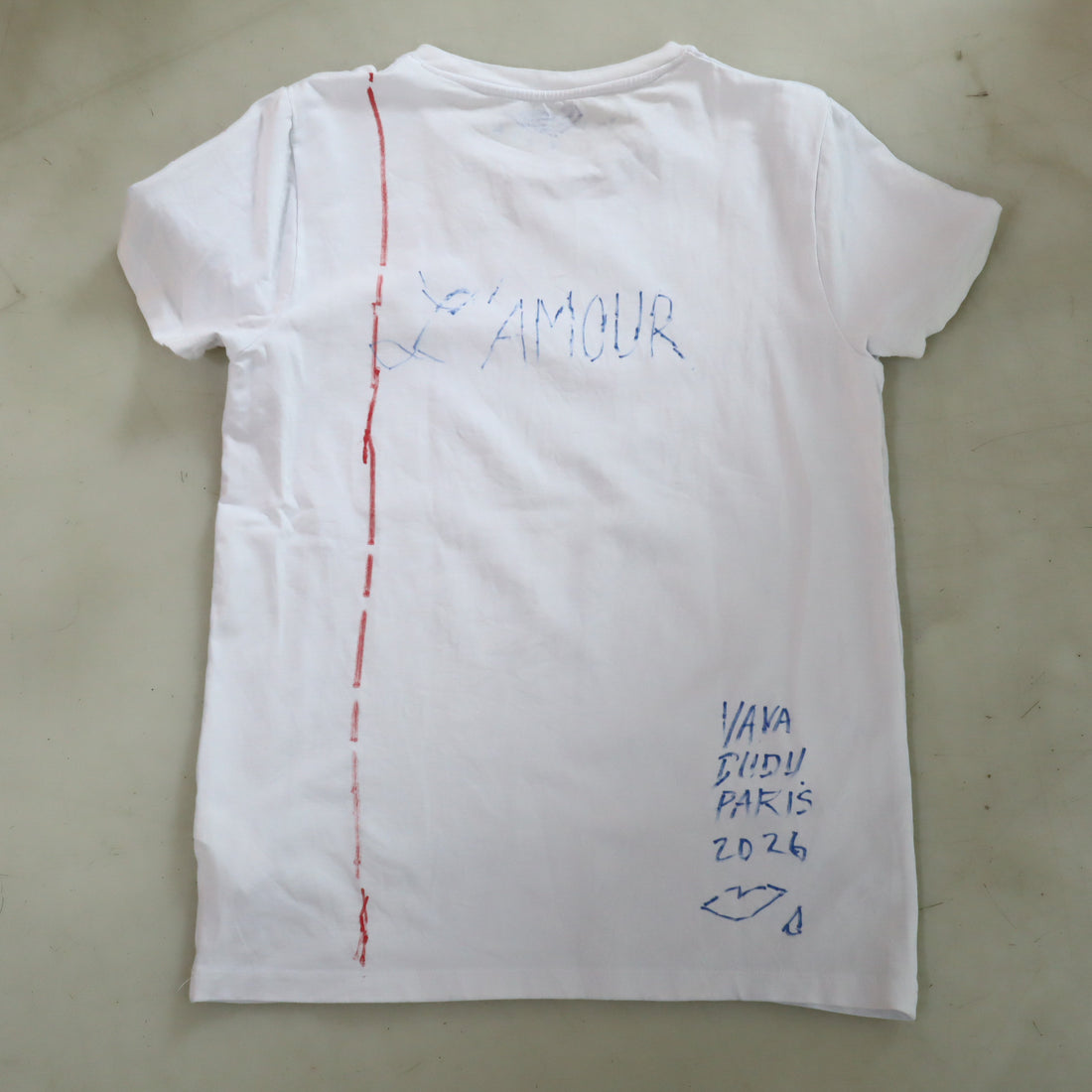 VAVA DUDU  PAINTED T-SHIRTS"C"