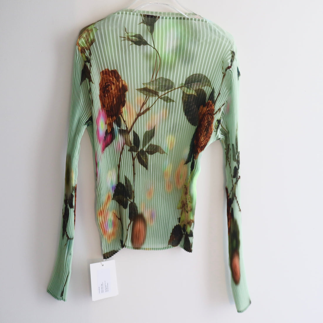 JULIA HEUER  LEE PLEATED TOP IN EDWARD GREEN