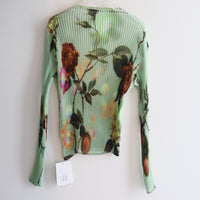 JULIA HEUER  LEE PLEATED TOP IN EDWARD GREEN