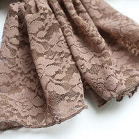 ANIGIG  BELL SLEEVE LACE HENLEY TOP