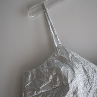 ANIGIG  SILVER METALIC CAMISOLE