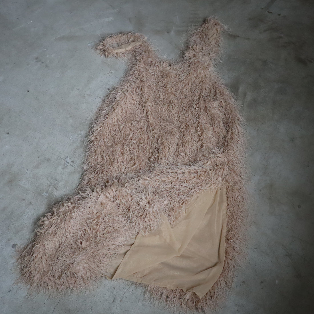 ANIGIG  LAZY DAY FEATHER LONG DRESS