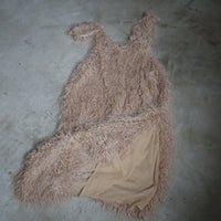ANIGIG  LAZY DAY FEATHER LONG DRESS