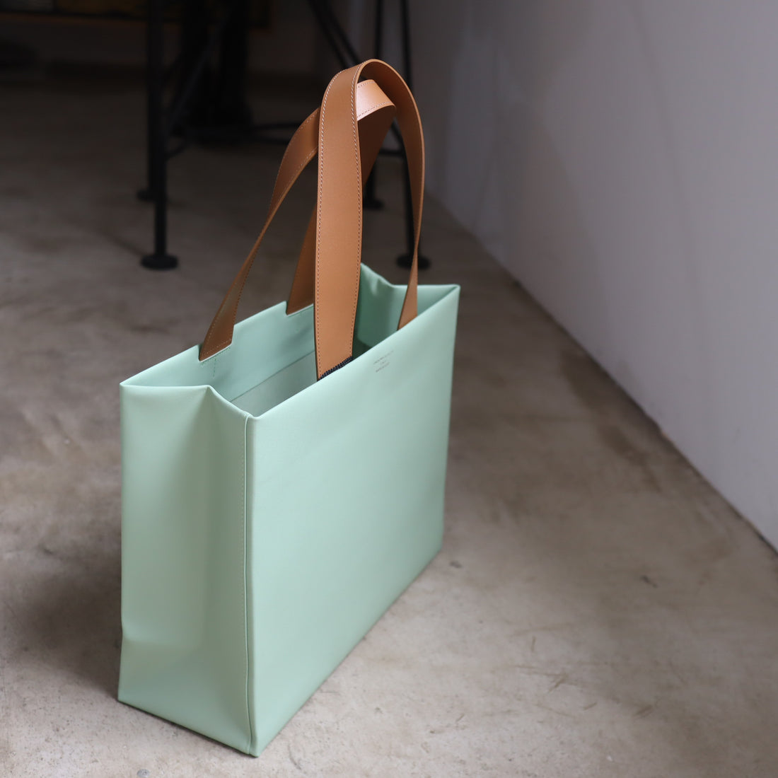 UNKNOWN PRODUCTS  LEATHER PAPER BAG BIG