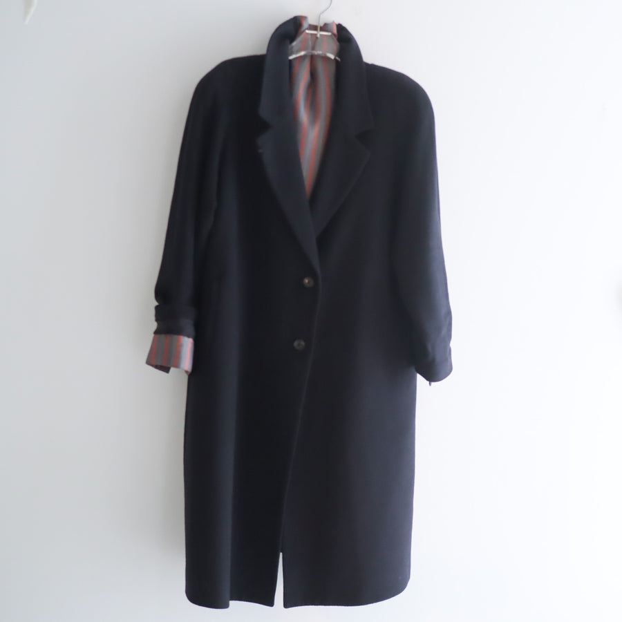 ANIGIGFINEST MATERIALS COAT “B” NAVY