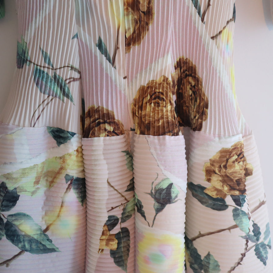 JULIA HEUERUMA HANDPLEATED DRESS IN EDWARD