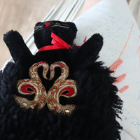 ANIGIG  ANIMAL FLUFFY SHOULDER BAG"BLACK CAT"