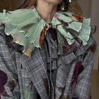 JULIA HEUER  ARNOLD JACKET IN ROSALIND BORDEAUX